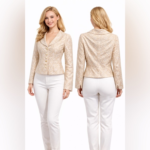 Walter Baker Jackets & Blazers - Walter Lace Blazer Jacket Cream Button Front |
Size 4 | Evening Chic